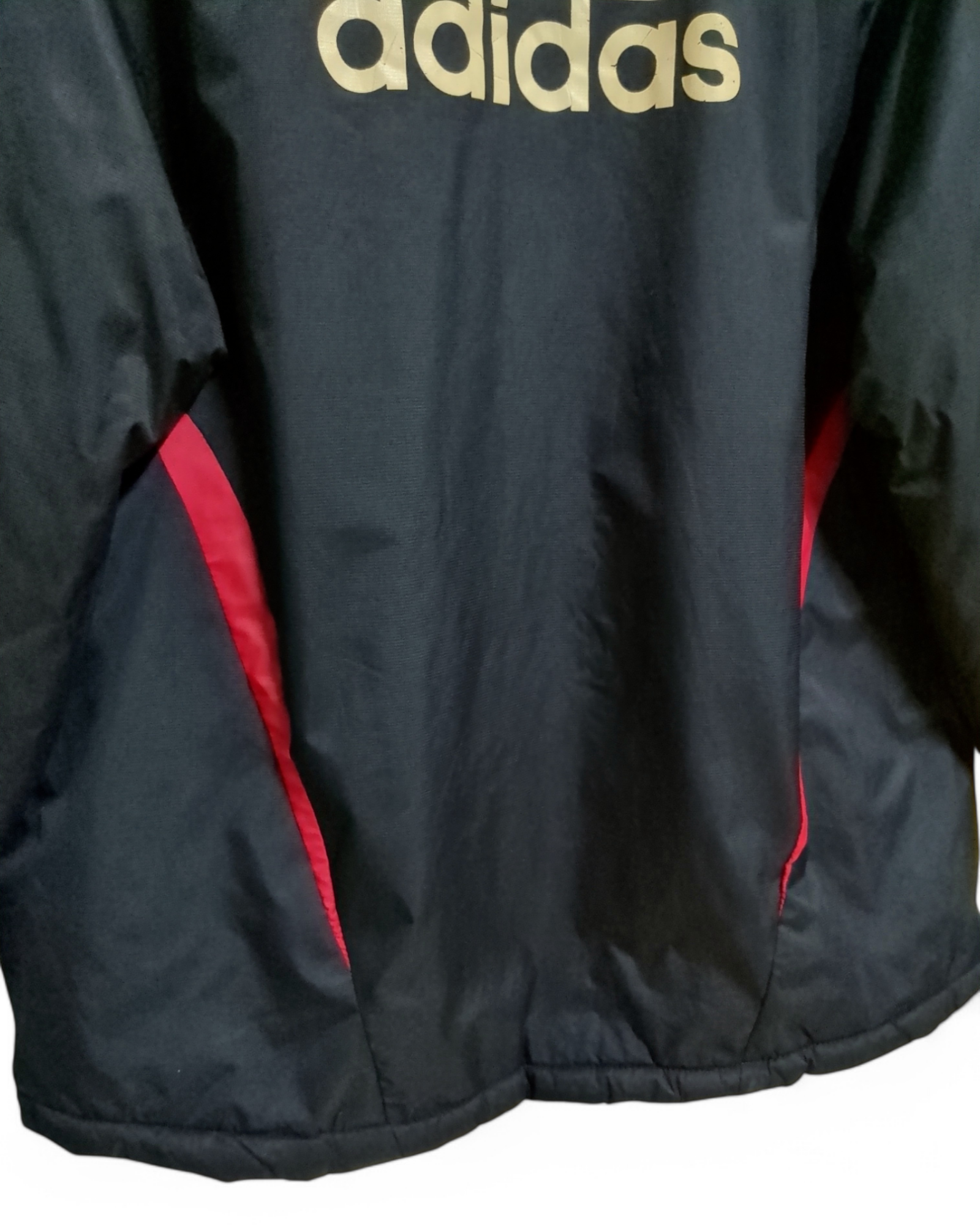 2005-06 Adidas AC Milan Bench Padded Coat - (L)
