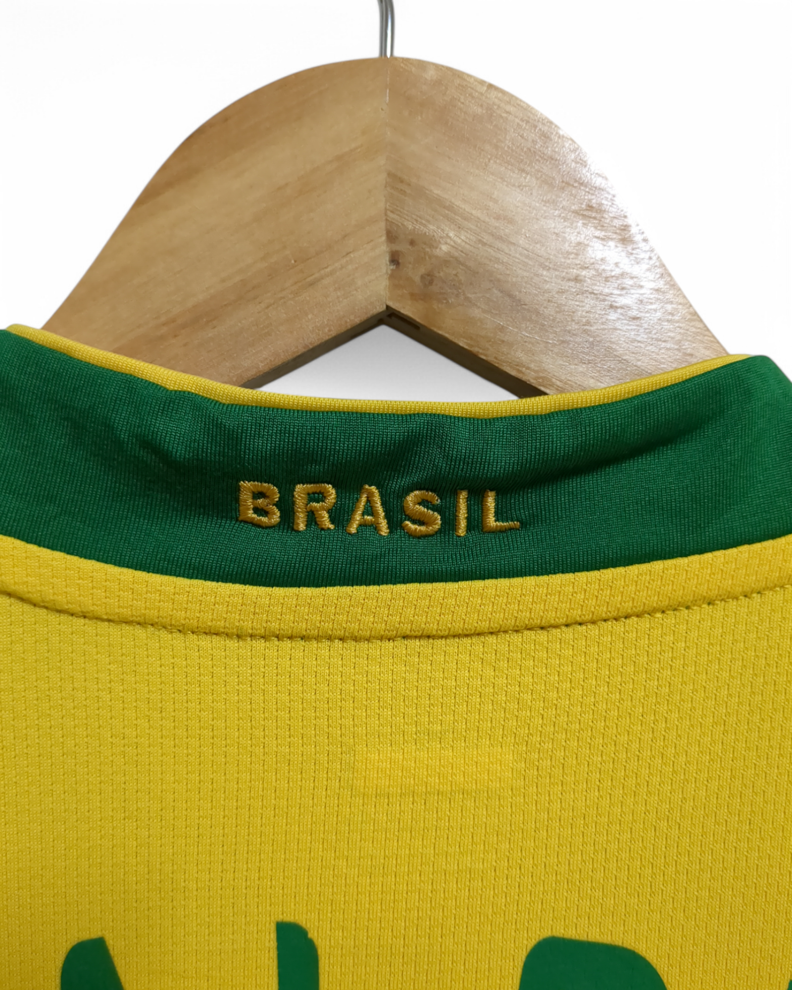 2006-08 Nike Brazil Home Shirt #10 Ronaldinho - (S)