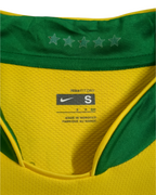 2006-08 Nike Brazil Home Shirt #10 Ronaldinho - (S)