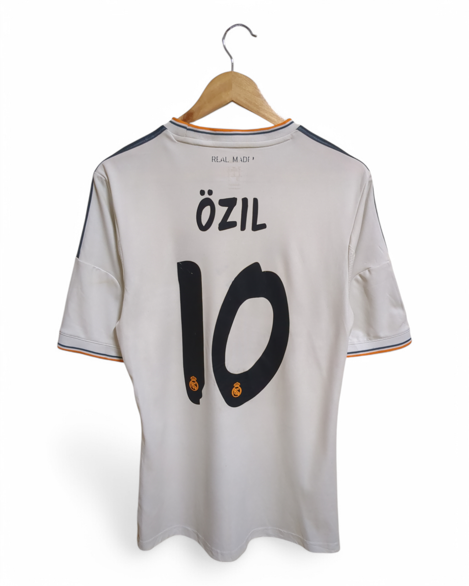 2013-14 Adidas Real Madrid Home Shirt with Shorts #10 Ozil - (M)