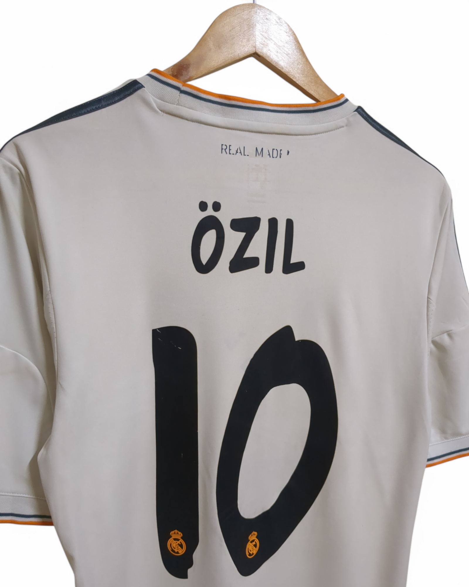 2013-14 Adidas Real Madrid Home Shirt with Shorts #10 Ozil - (M)