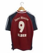2001-02 Adidas Bayern Munich Home Shirt #9 Elber - (M)