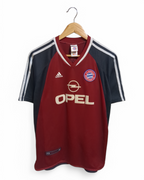 2001-02 Adidas Bayern Munich Home Shirt #9 Elber - (M)