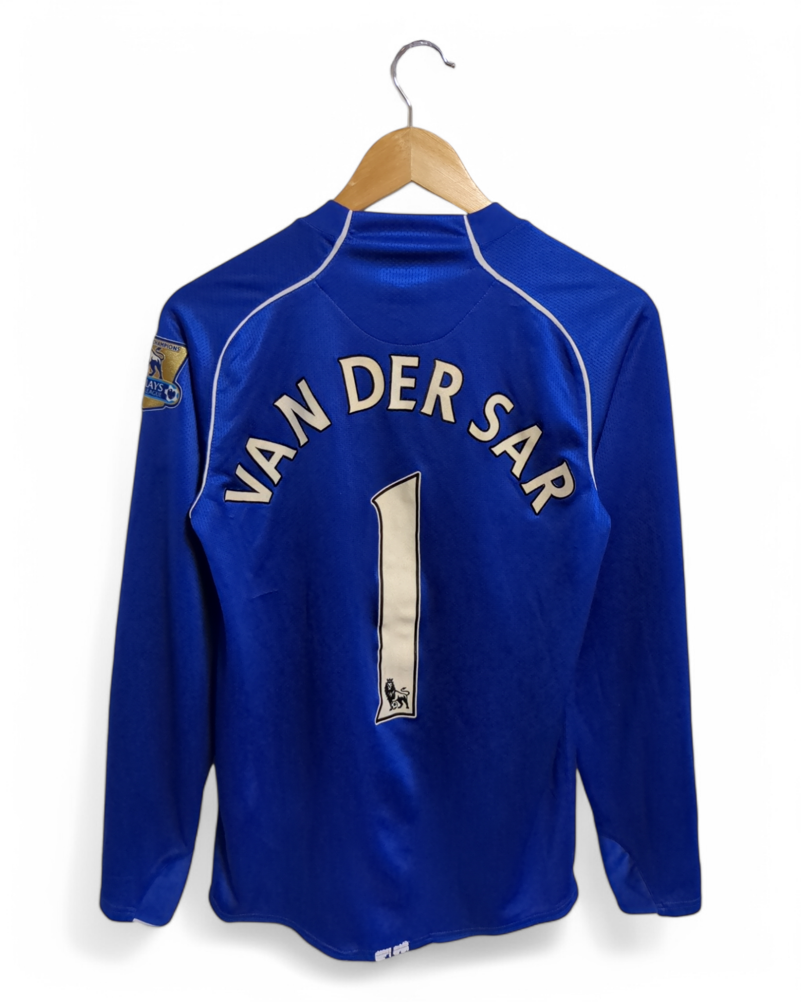 2007-08 Nike Manchester United Goalkeeper L/S Shirt #1 Van Der Sar - (S)