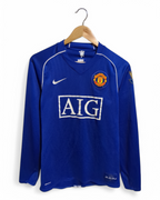 2007-08 Nike Manchester United Goalkeeper L/S Shirt #1 Van Der Sar - (S)