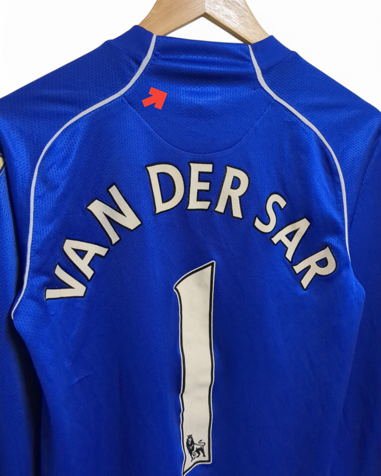 2007-08 Nike Manchester United Goalkeeper L/S Shirt #1 Van Der Sar - (S)
