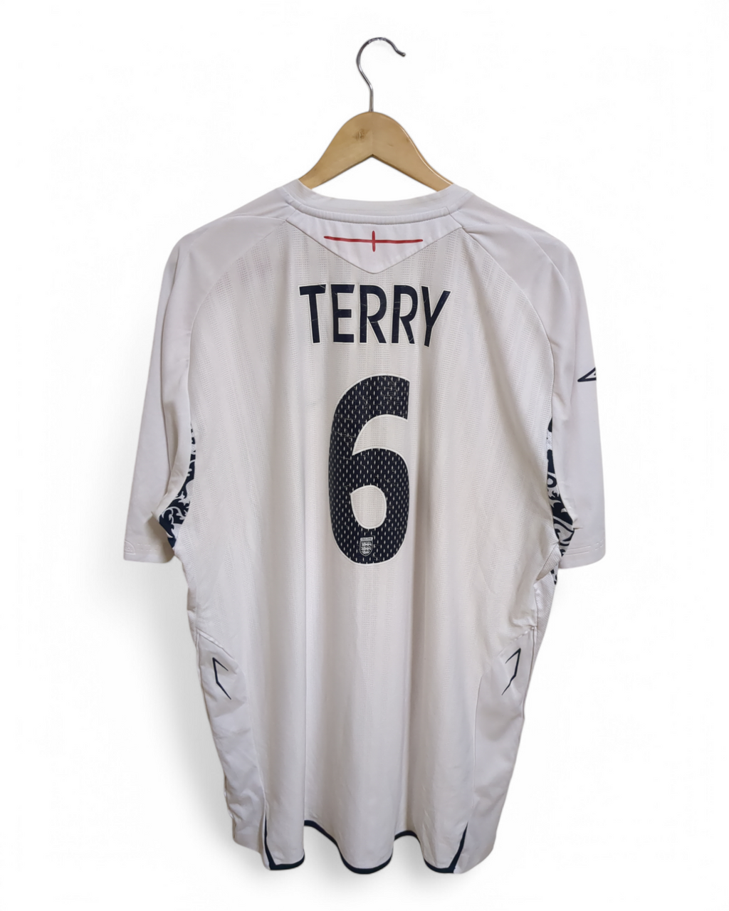 Umbro イングランド代表 サッカーシャツ 2007-2009 ENGLAND Home Umbro イングランド代表 サッカーシャツ 2007-2009 ENGLAND Home