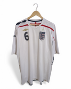 2007-09 Umbro England Home Shirt #6 Terry - (XL)