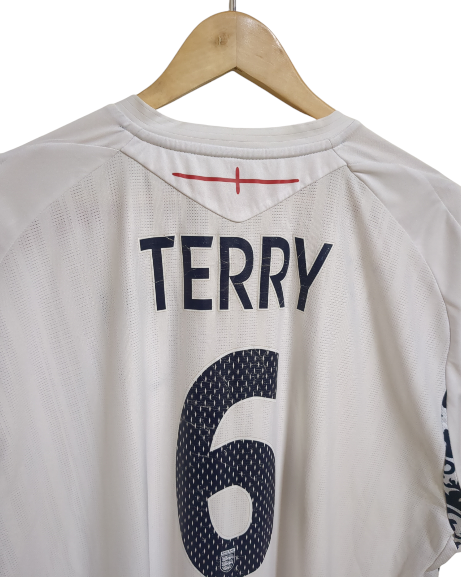 2007-09 Umbro England Home Shirt #6 Terry - (XL)