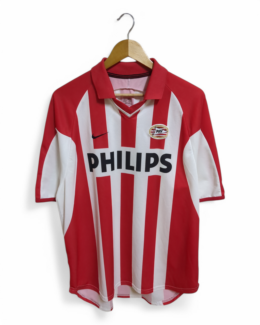2000-01 Nike PSV Home Shirt #10 Bruggink - (XL)