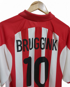 2000-01 Nike PSV Home Shirt #10 Bruggink - (XL)