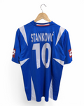 2006 Serbia & Montenegro Lotto Home Shirt #10 Stankovic - (M)