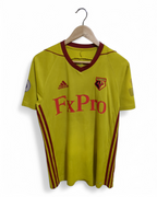 2017-18 Adidas Watford Home Shirt #9 Deeney - (M)