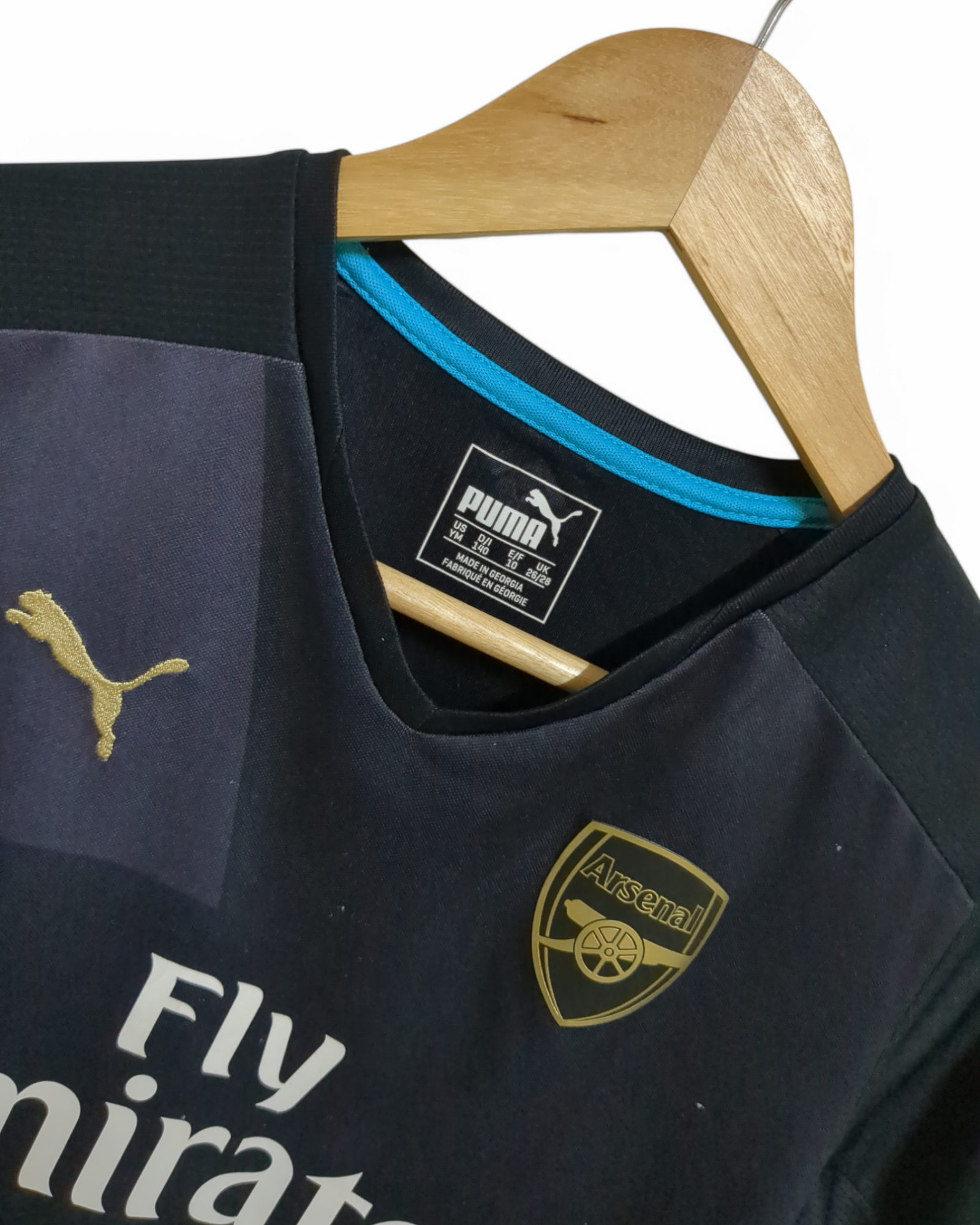 2015-16 Puma Arsenal Third Shirt #17 Sanchez - (2XS)
