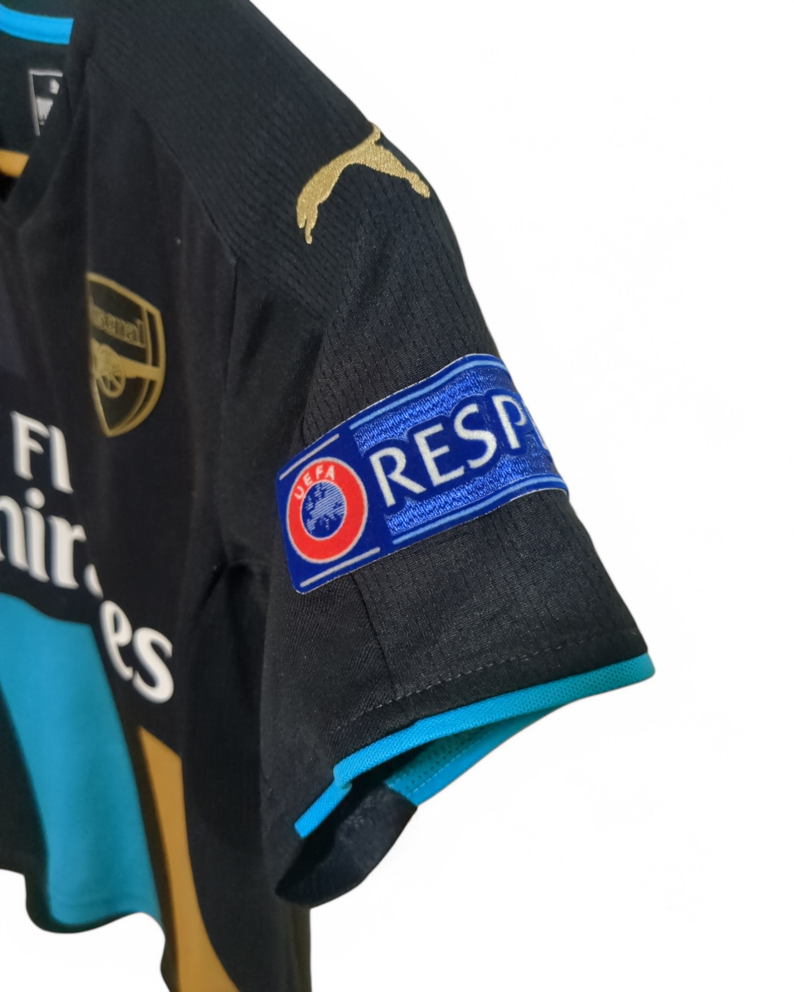 2015-16 Puma Arsenal Third Shirt #17 Sanchez - (2XS)