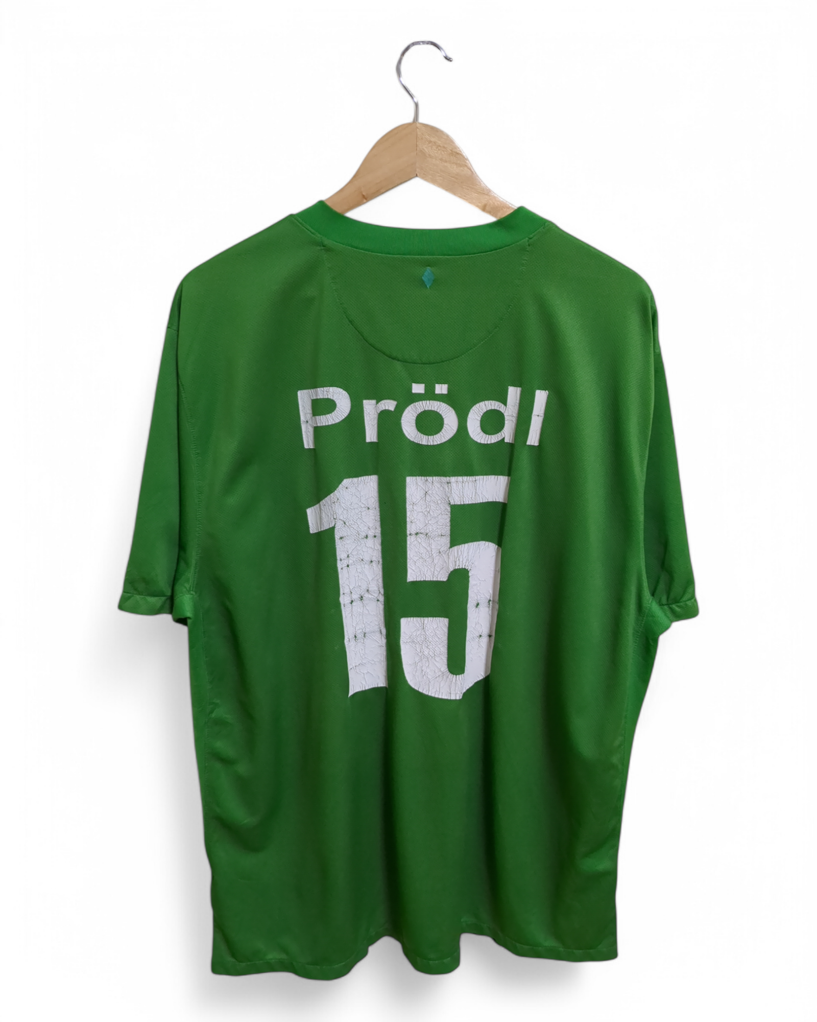 2011-12 Nike Werder Bremen Home Shirt #15 Prodl - (XL)