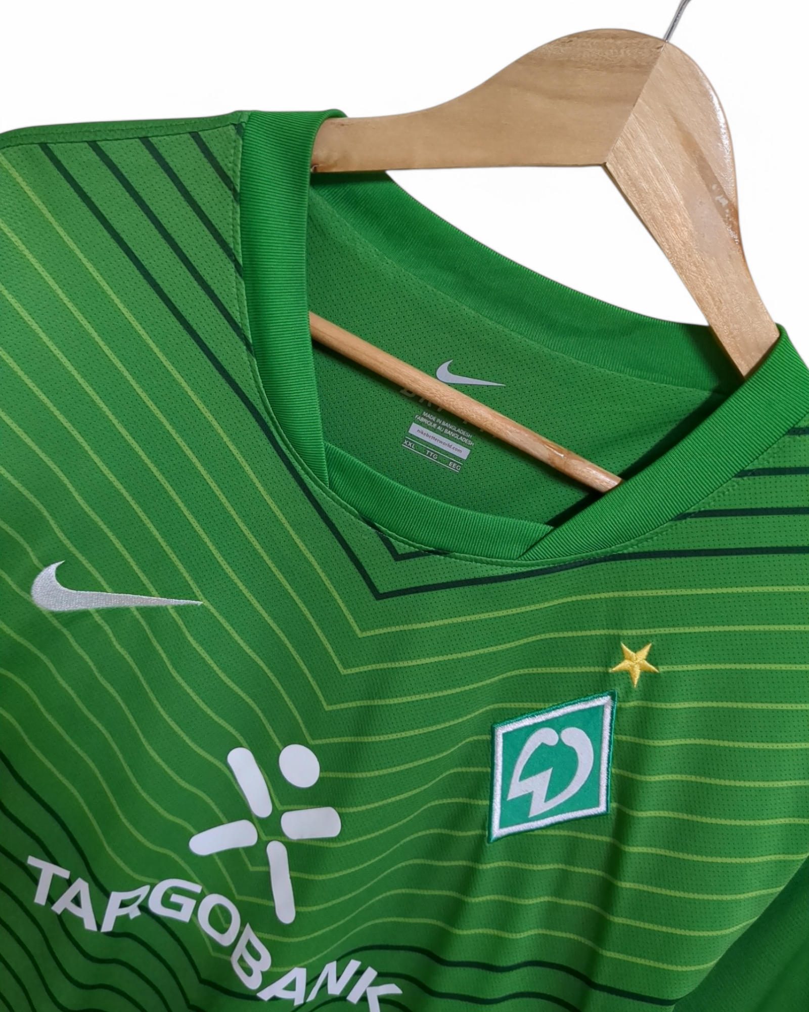 2011-12 Nike Werder Bremen Home Shirt #15 Prodl - (XL)