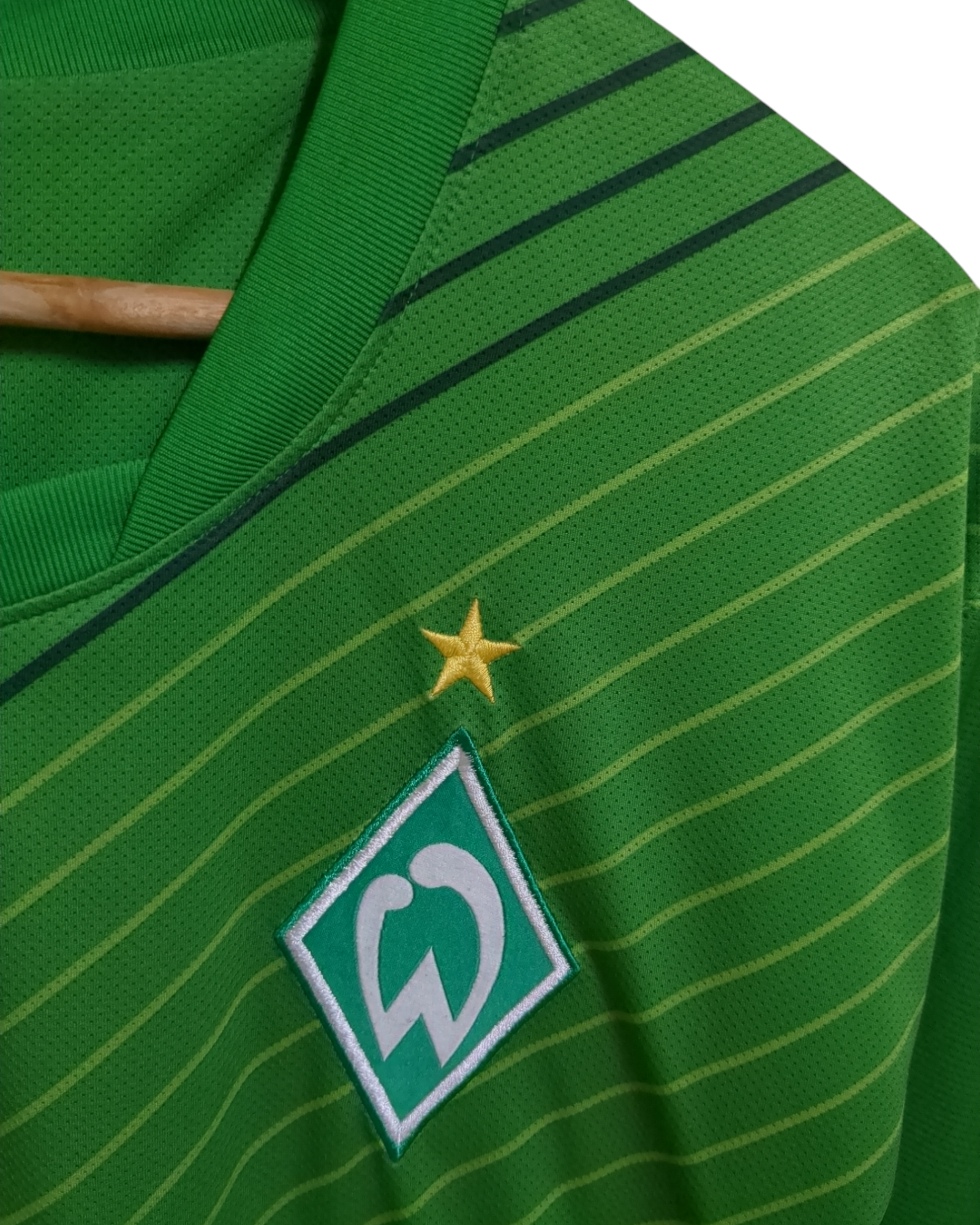 2011-12 Nike Werder Bremen Home Shirt #15 Prodl - (XL)