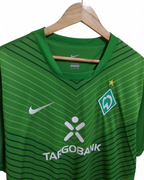 2011-12 Nike Werder Bremen Home Shirt #15 Prodl - (XL)