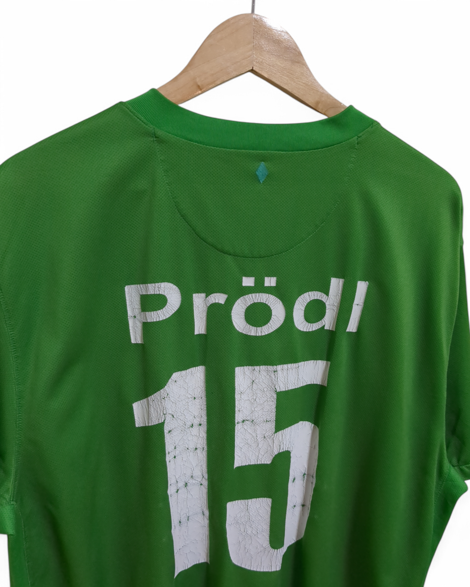 2011-12 Nike Werder Bremen Home Shirt #15 Prodl - (XL)