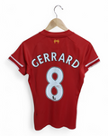 2013-14 Liverpool Warrior Women's Home Shirt #8 Gerrard - (XS)