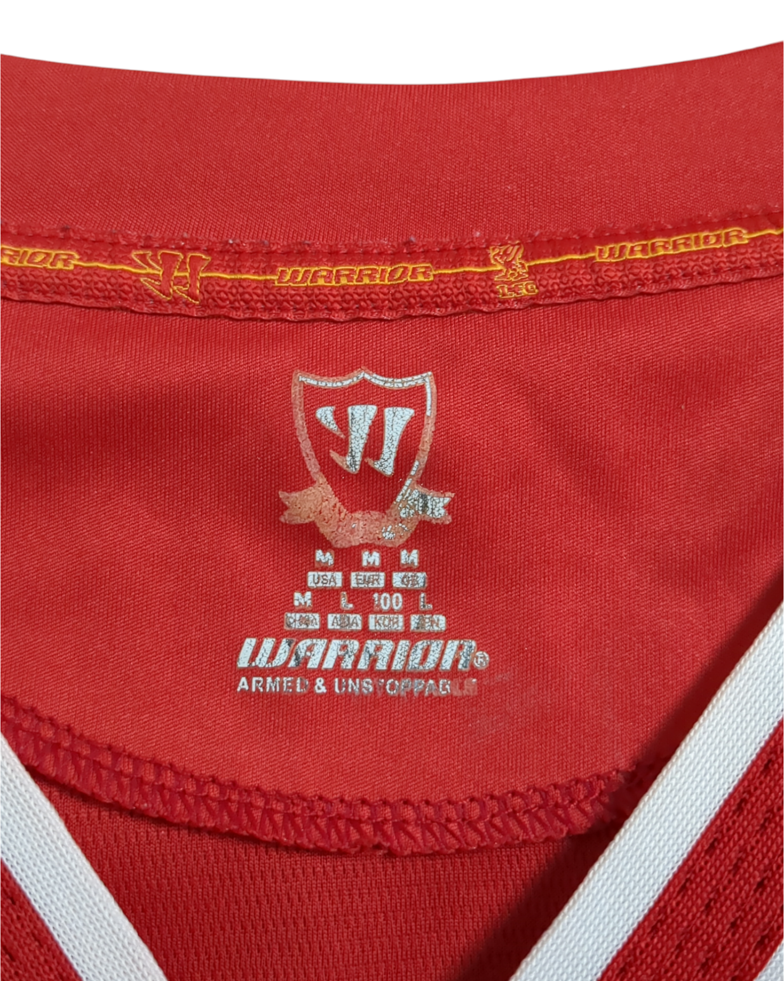 2013-14 Warrior Liverpool Women's Home Shirt #8 Gerrard - (XS)