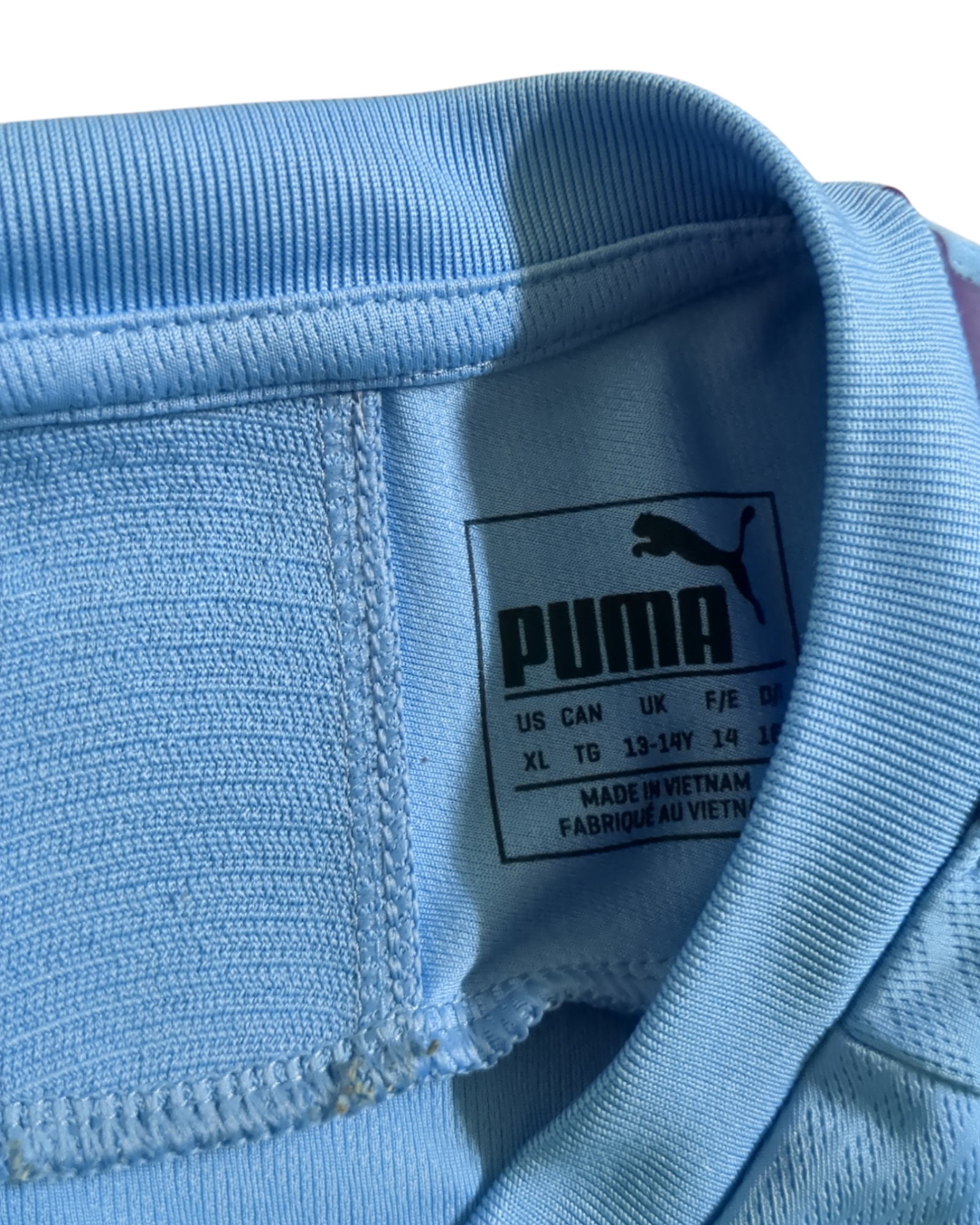 2019-20 Puma Manchester City Home Shirt #21 Silva - (S)
