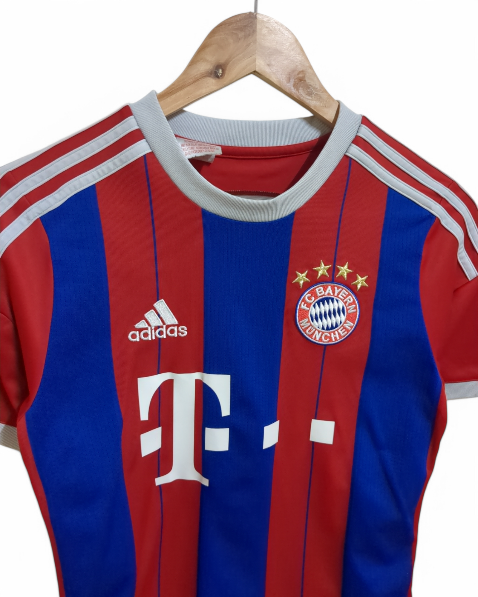 2014-15 Adidas Bayern Munich Home Shirt #19 Gotze - (S)