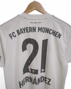 2019-20 Adidas Bayern Munich Away Shirt #21 Hernandez - (M)