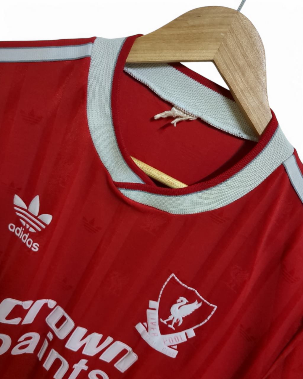 1987-88 Adidas Liverpool Home Shirt - (M)