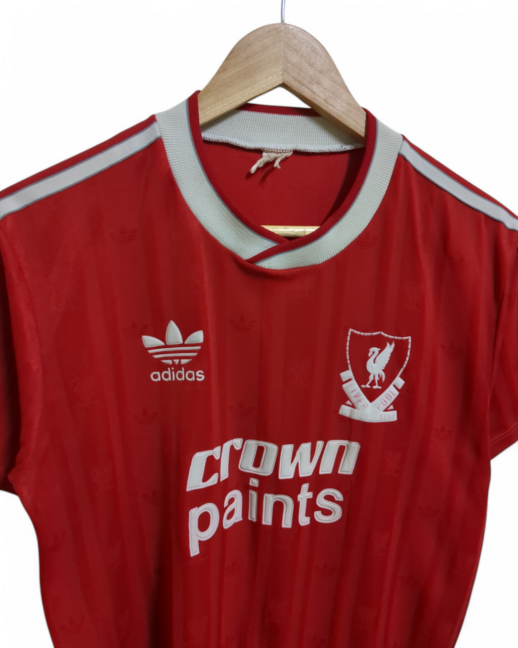 1987-88 Adidas Liverpool Home Shirt - (M)