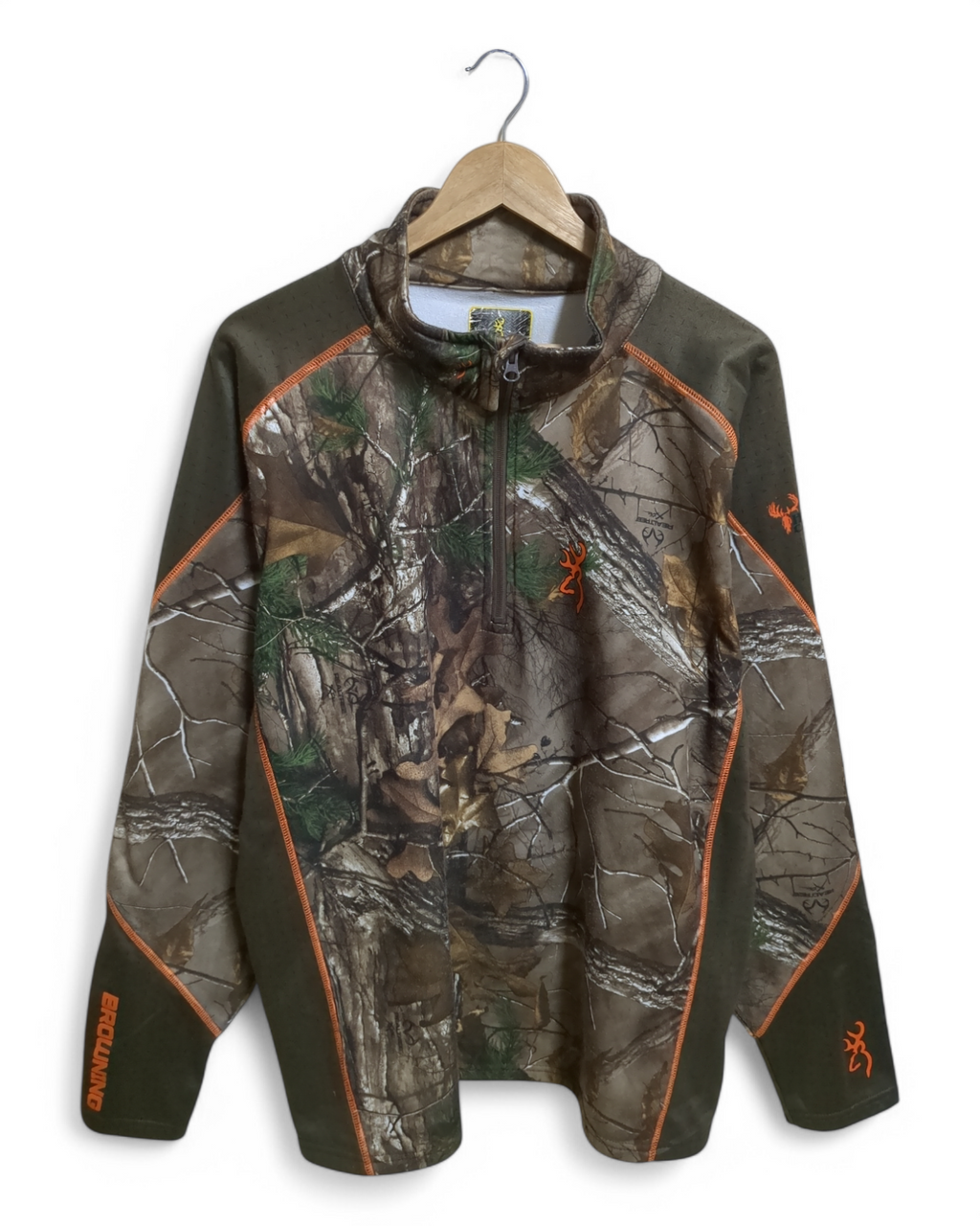 Browning Hells Canyon Shirt Base Layer 1/4 Zip - (XL)