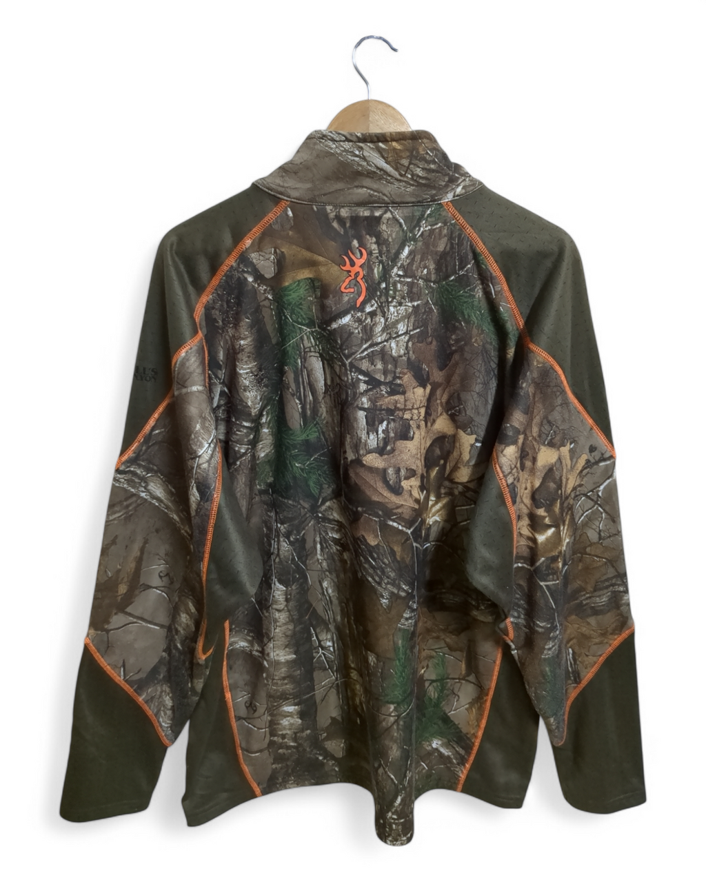 Browning Hells Canyon Shirt Base Layer 1/4 Zip - (XL)
