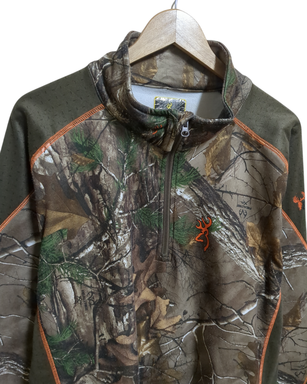 Browning Hells Canyon Shirt Base Layer 1/4 Zip - (XL)
