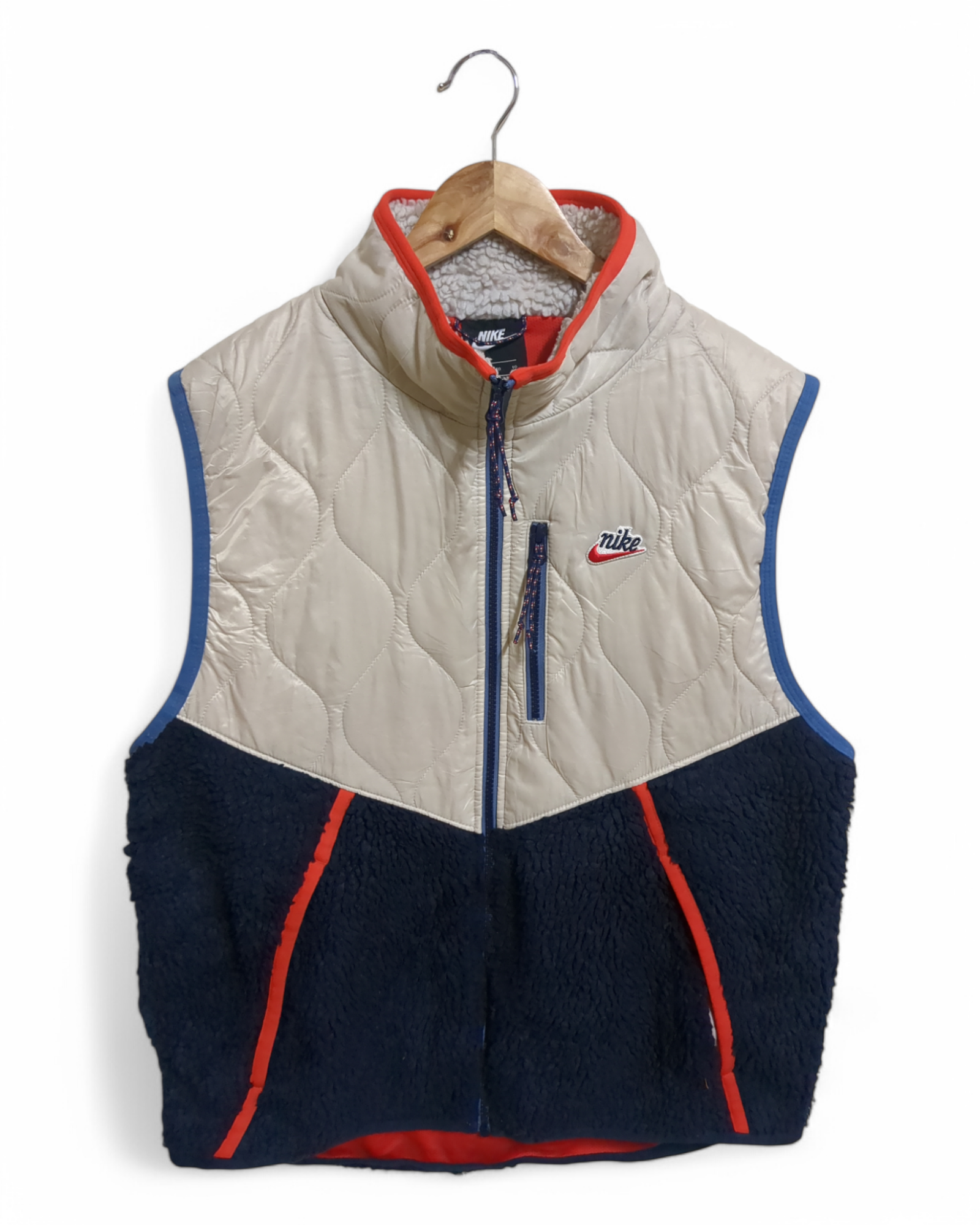 Nike Heritage Insulated Sherpa Vest - (L)