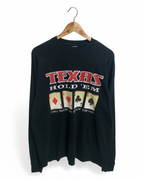 Vintage Texas Hold'Em Poker Shirt - (XL)