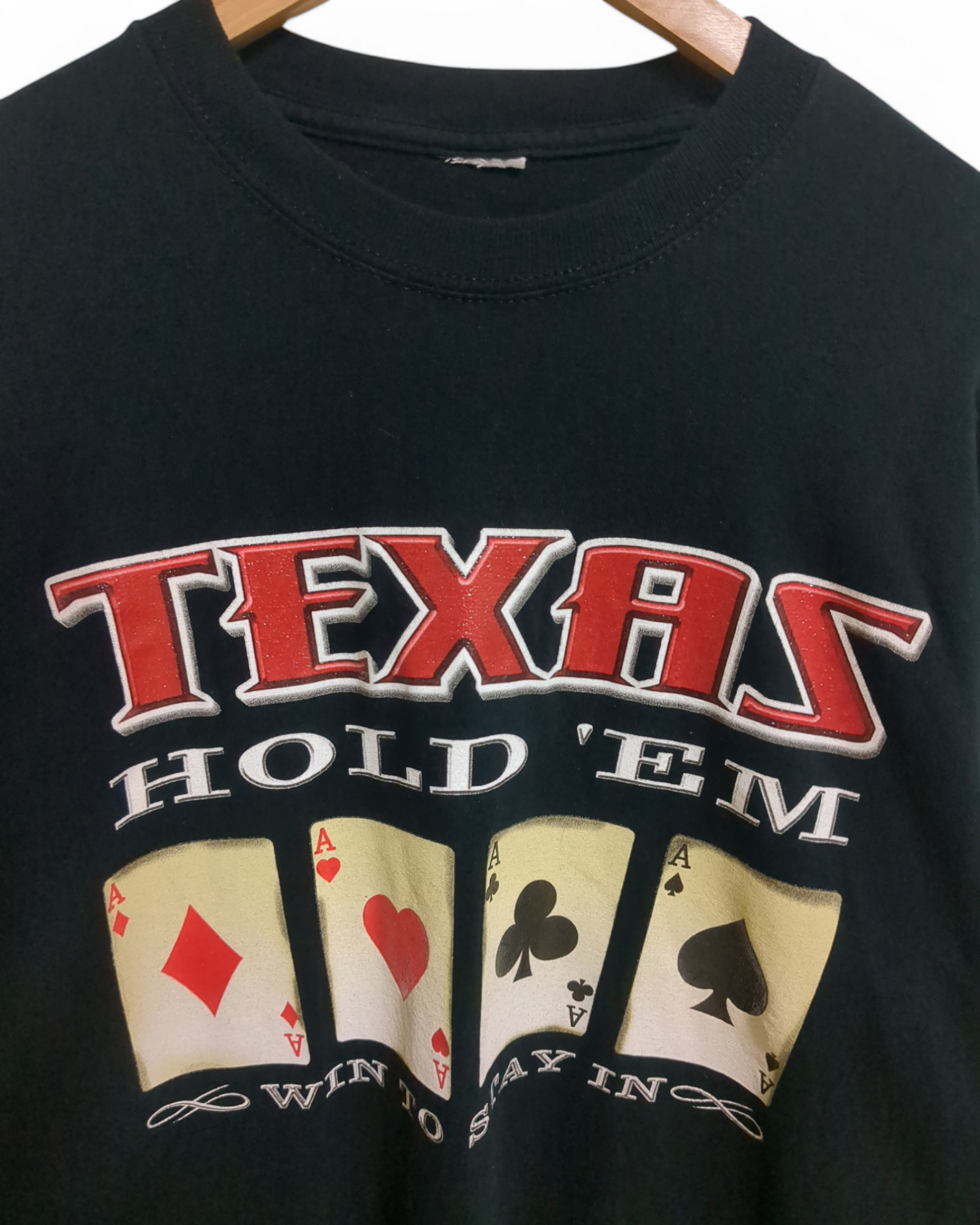 Vintage Texas Hold'Em Poker Shirt - (XL)