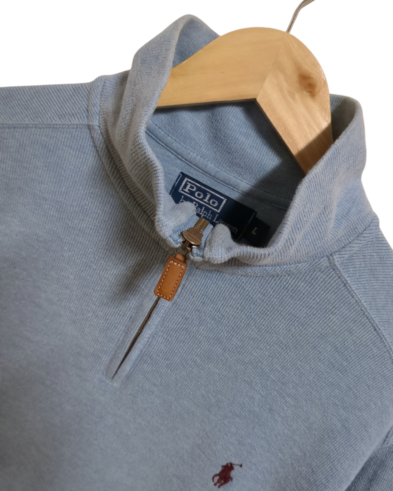 Ralph Lauren 00s Estate Rib 1/4 Zip Pullover - (M)