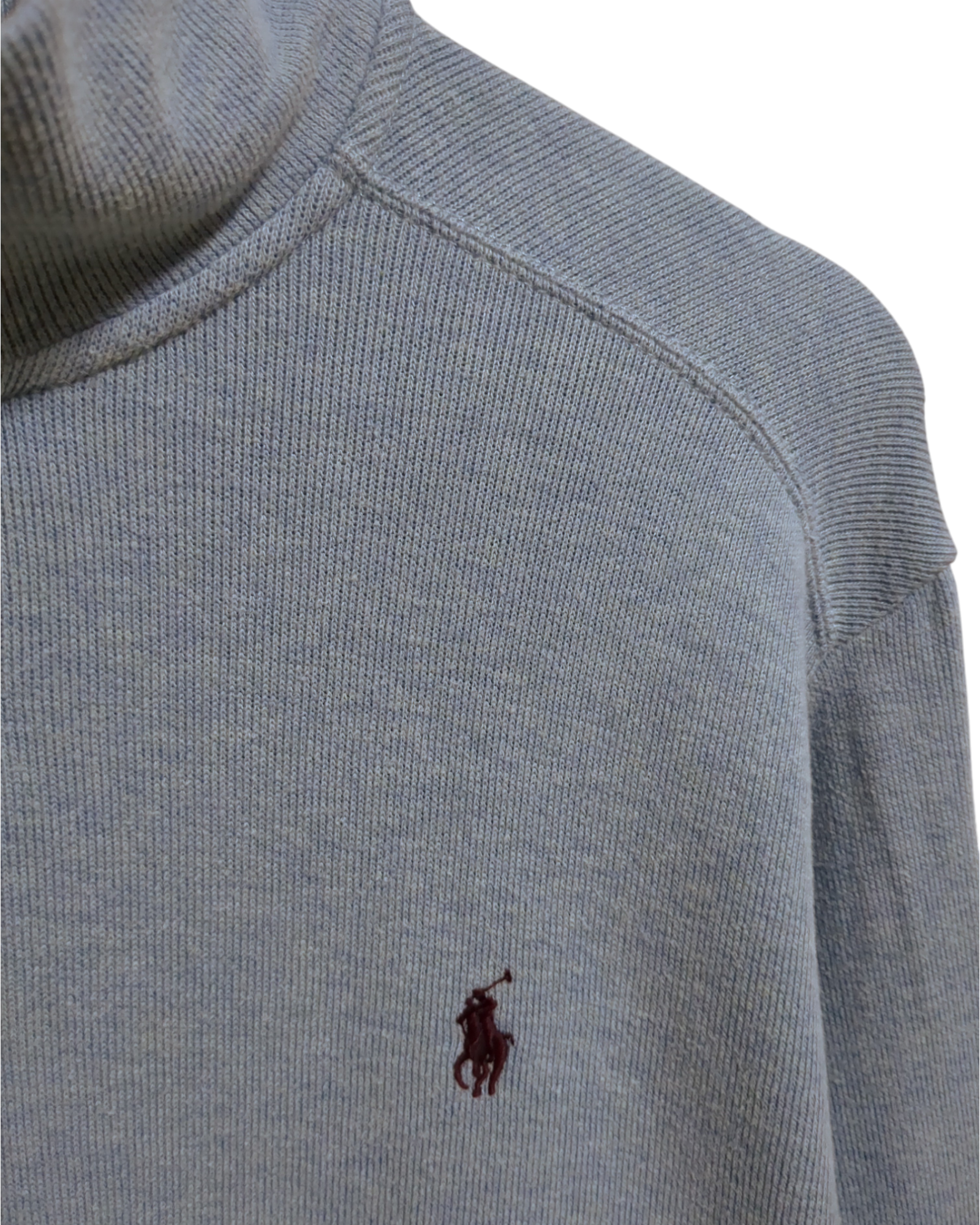 Ralph Lauren 00s Estate Rib 1/4 Zip Pullover - (M)
