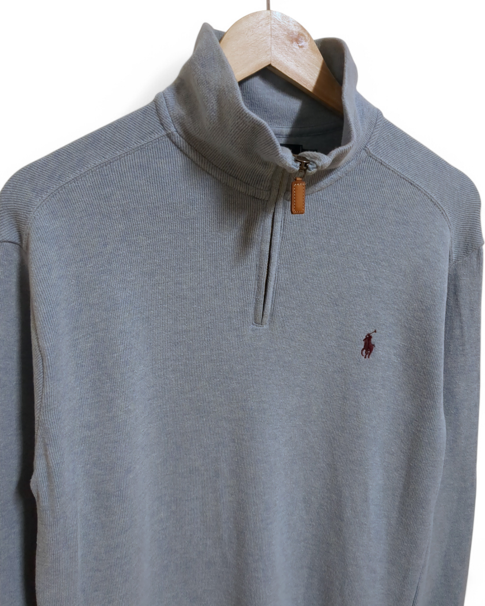 Ralph Lauren 00s Estate Rib 1/4 Zip Pullover - (M)