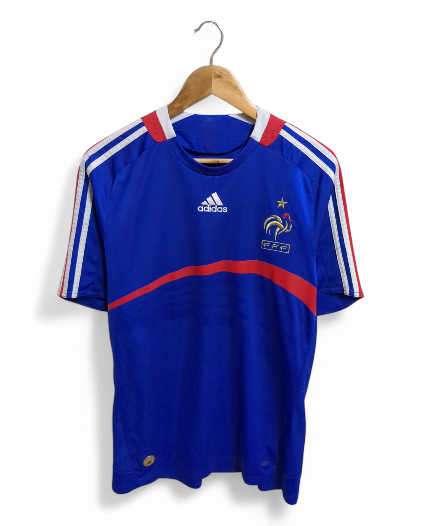 2008 Adidas France Home Shirt - (L)