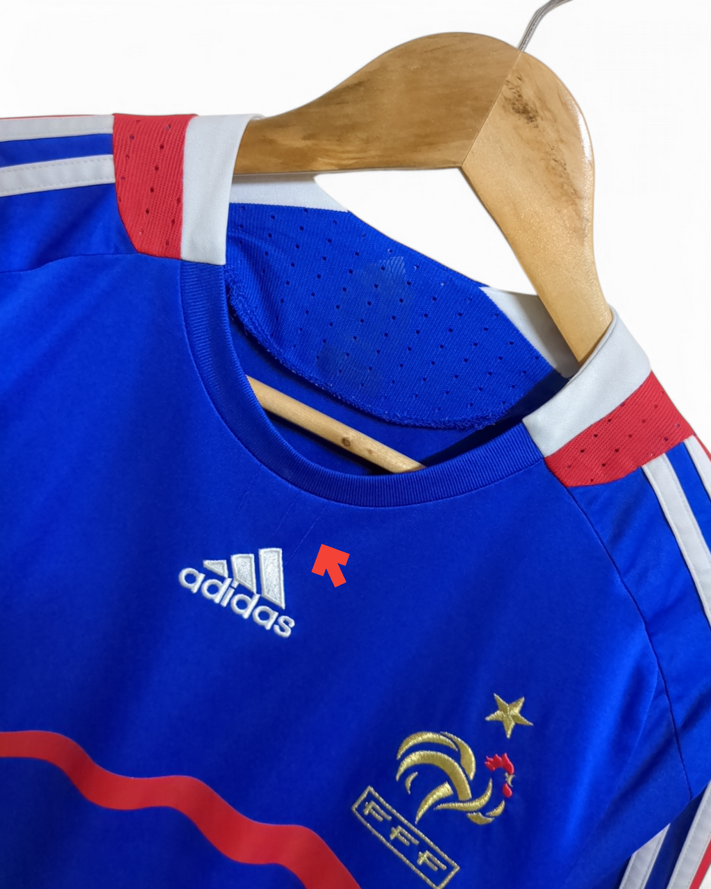 2008 Adidas France Home Shirt - (L)