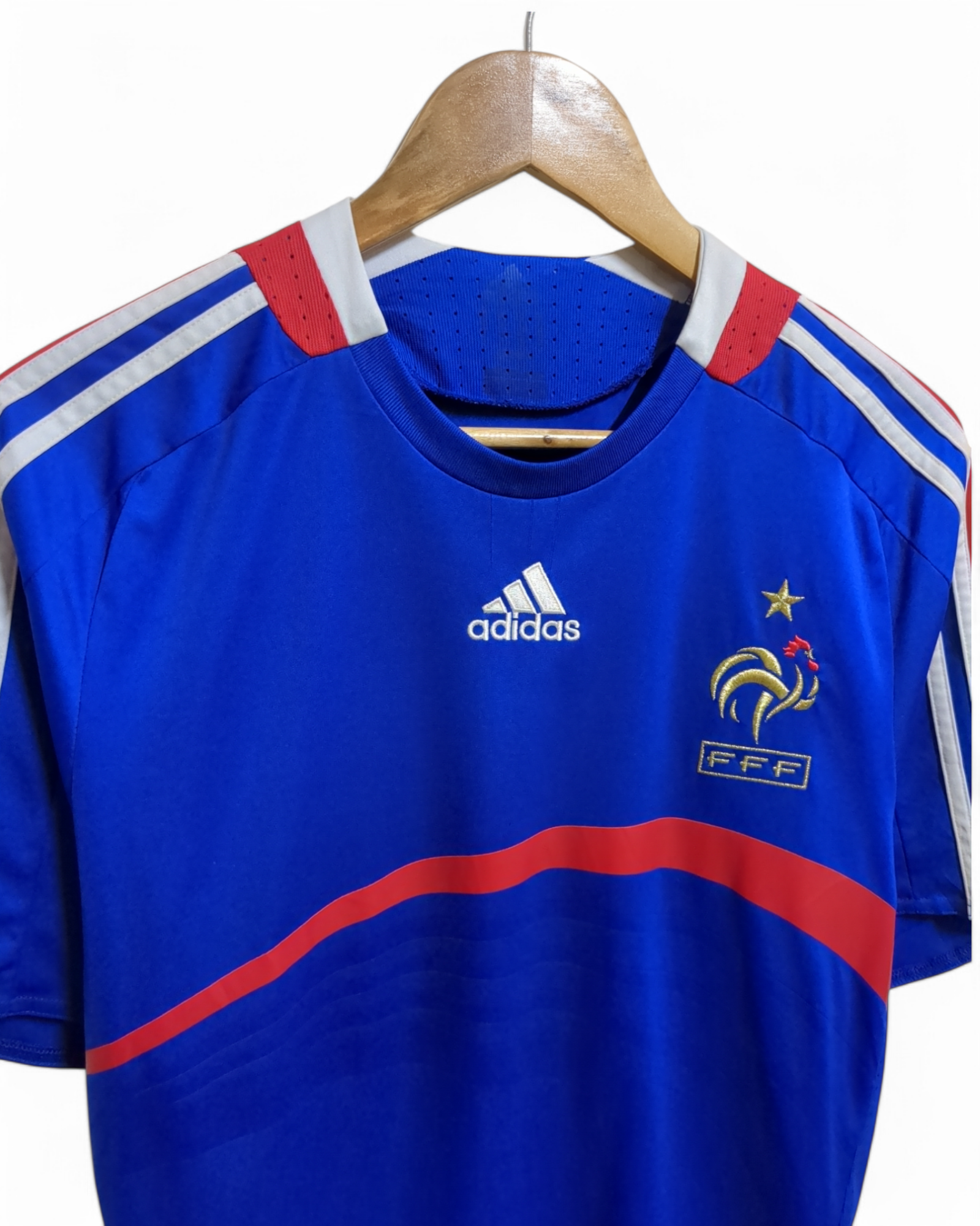 2008 Adidas France Home Shirt - (L)