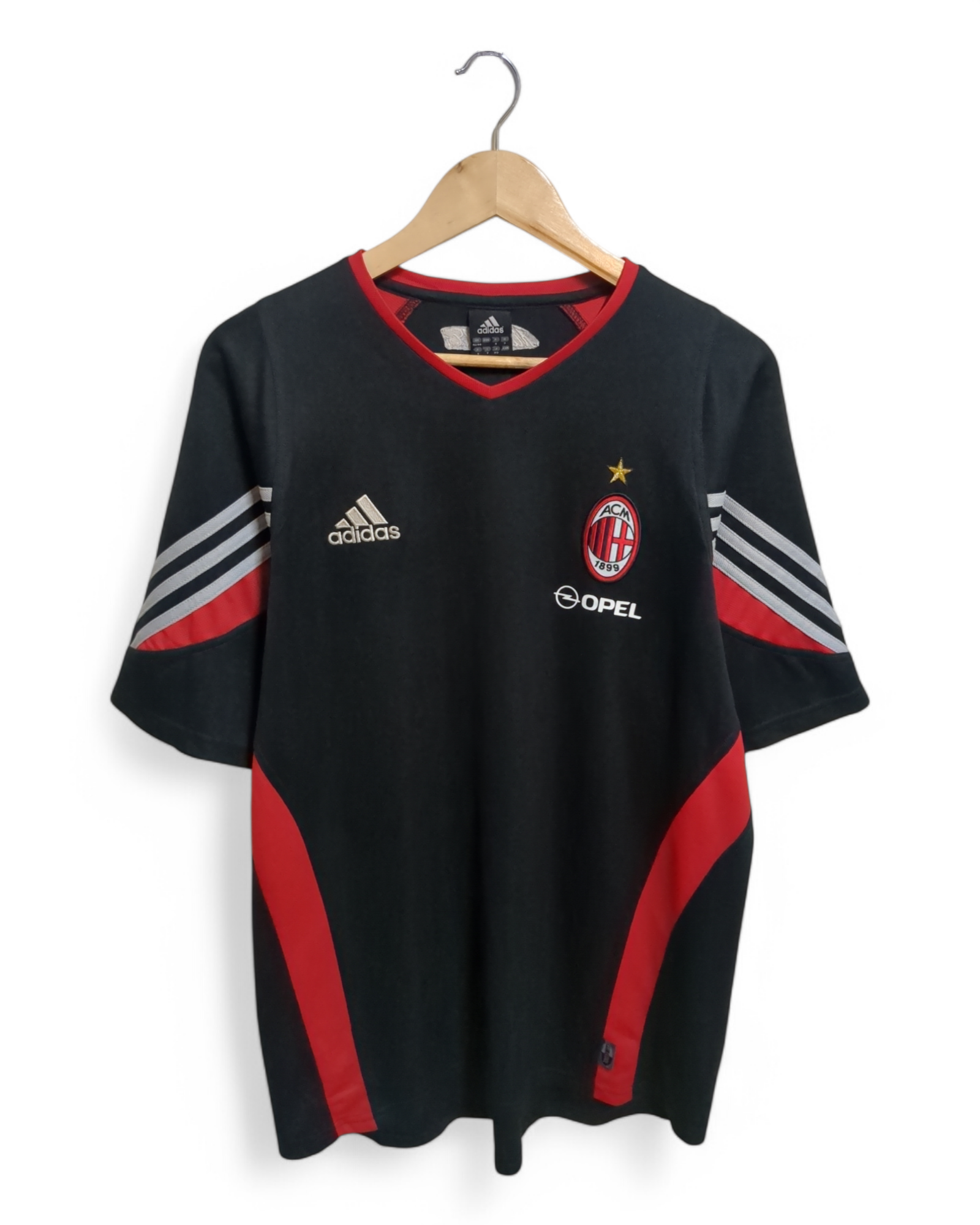 2003-04 Adidas AC Milan Training Shirt - (L)