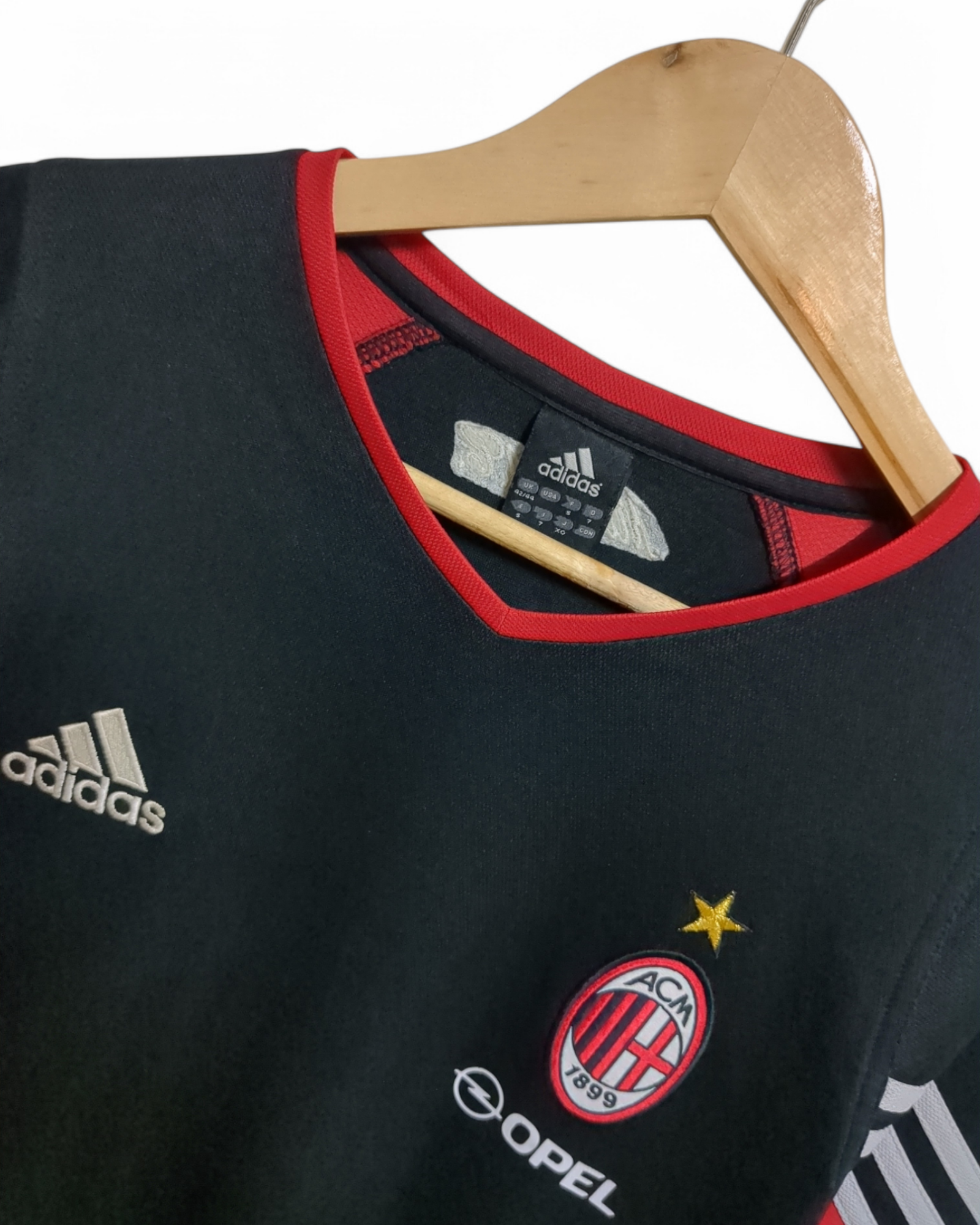 2003-04 Adidas AC Milan Training Shirt - (L)