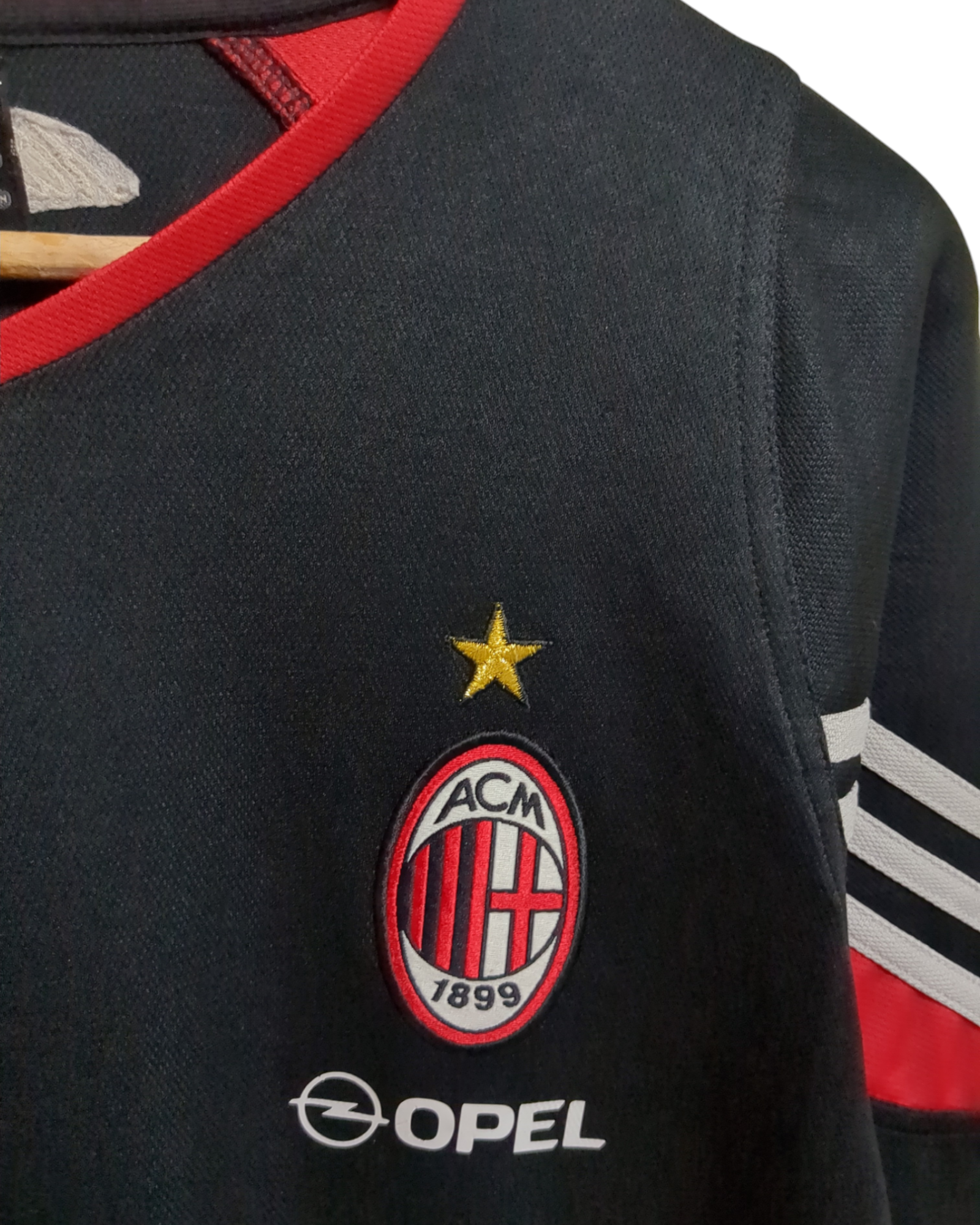 2003-04 Adidas AC Milan Training Shirt - (L)
