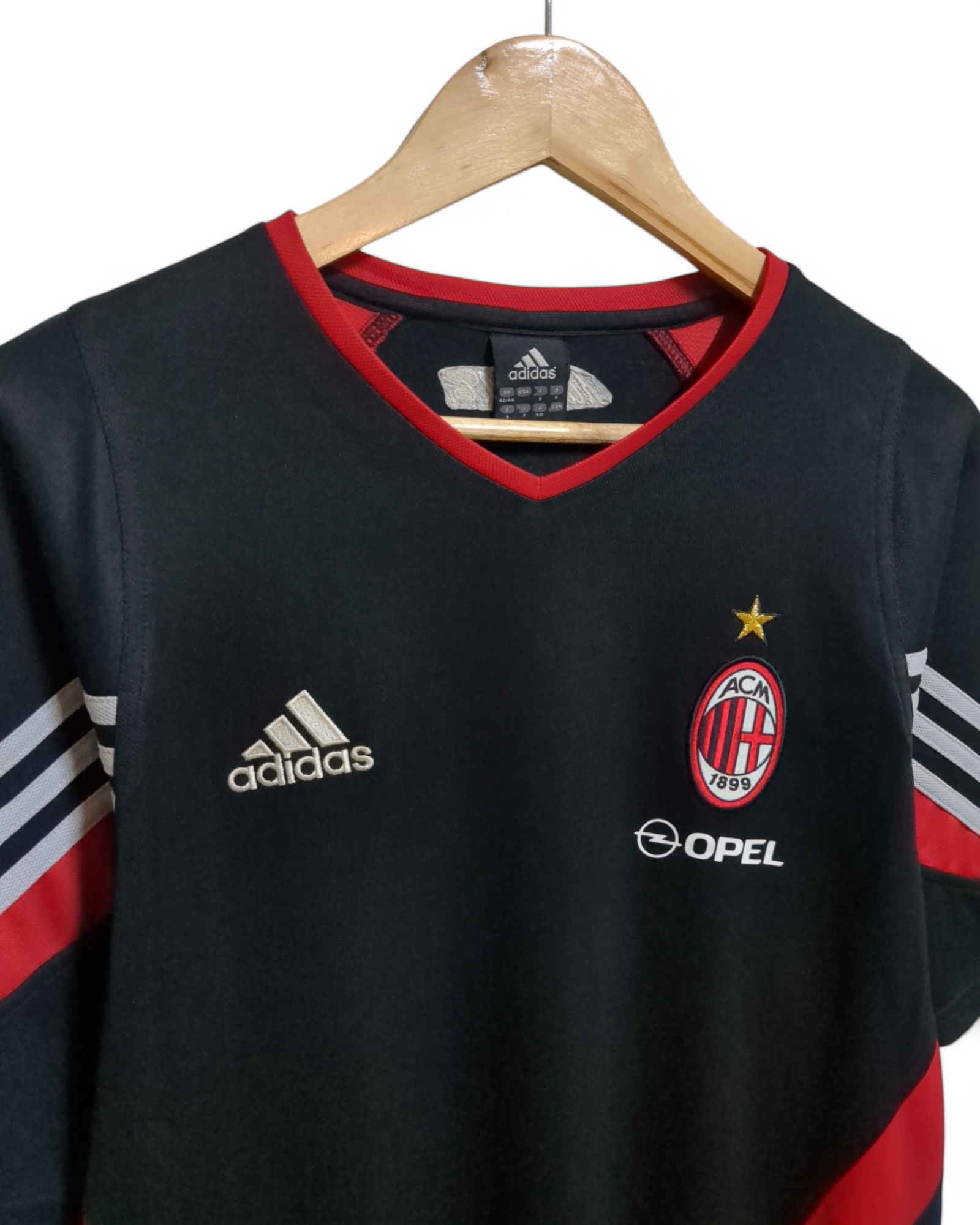 2003-04 Adidas AC Milan Training Shirt - (L)