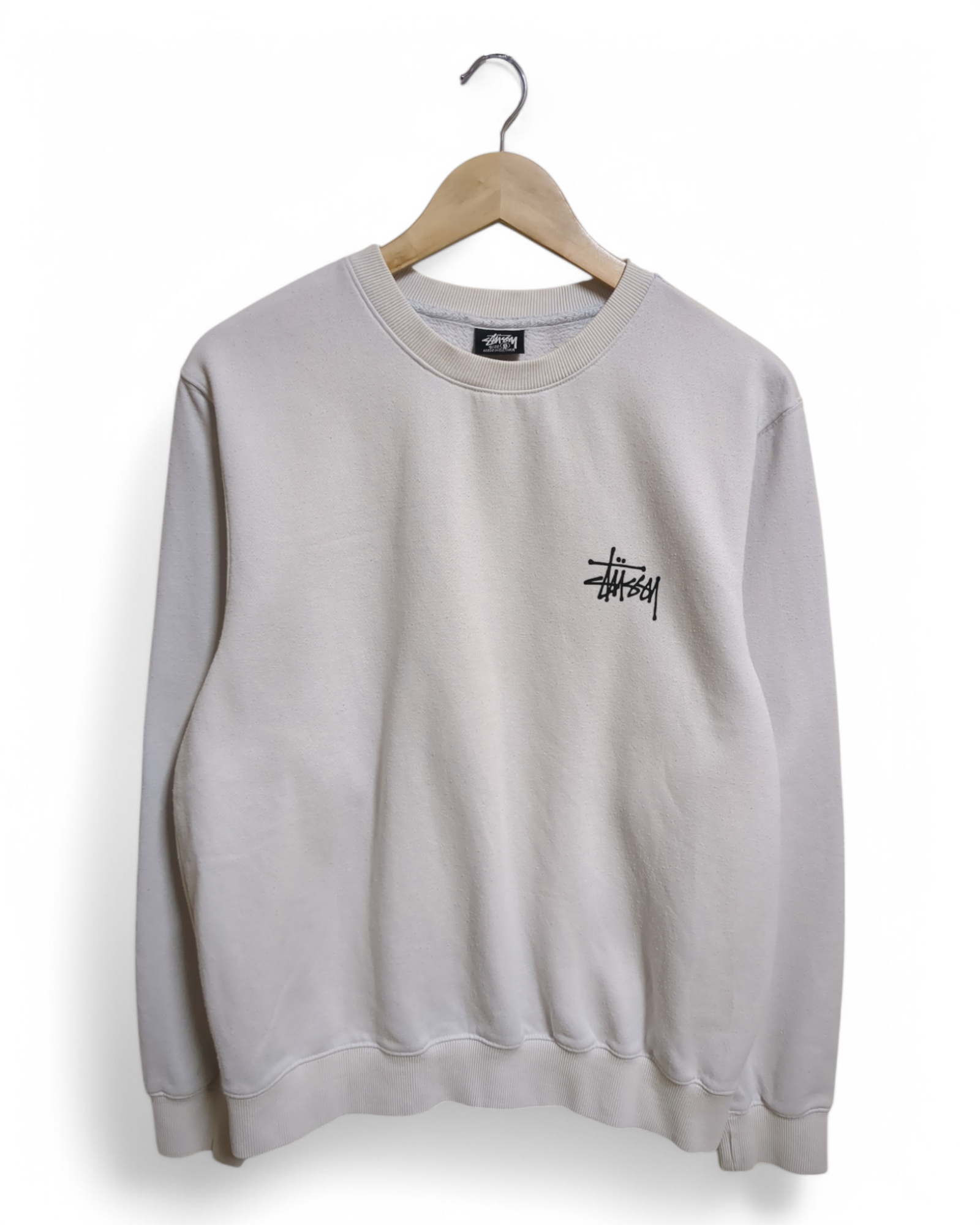 Stussy Basic Logo Crewneck - (L)