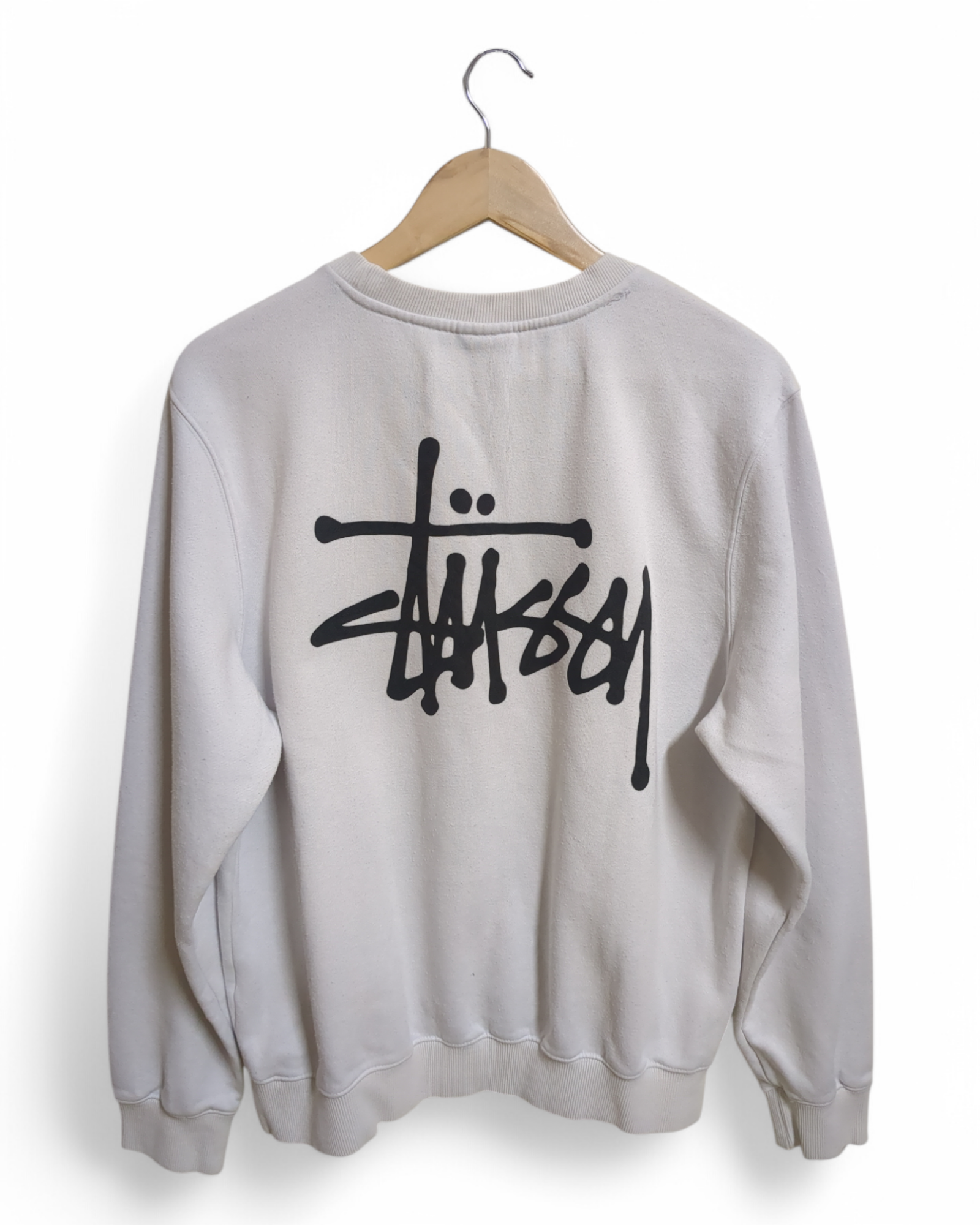 Stussy Basic Logo Crewneck - (L)