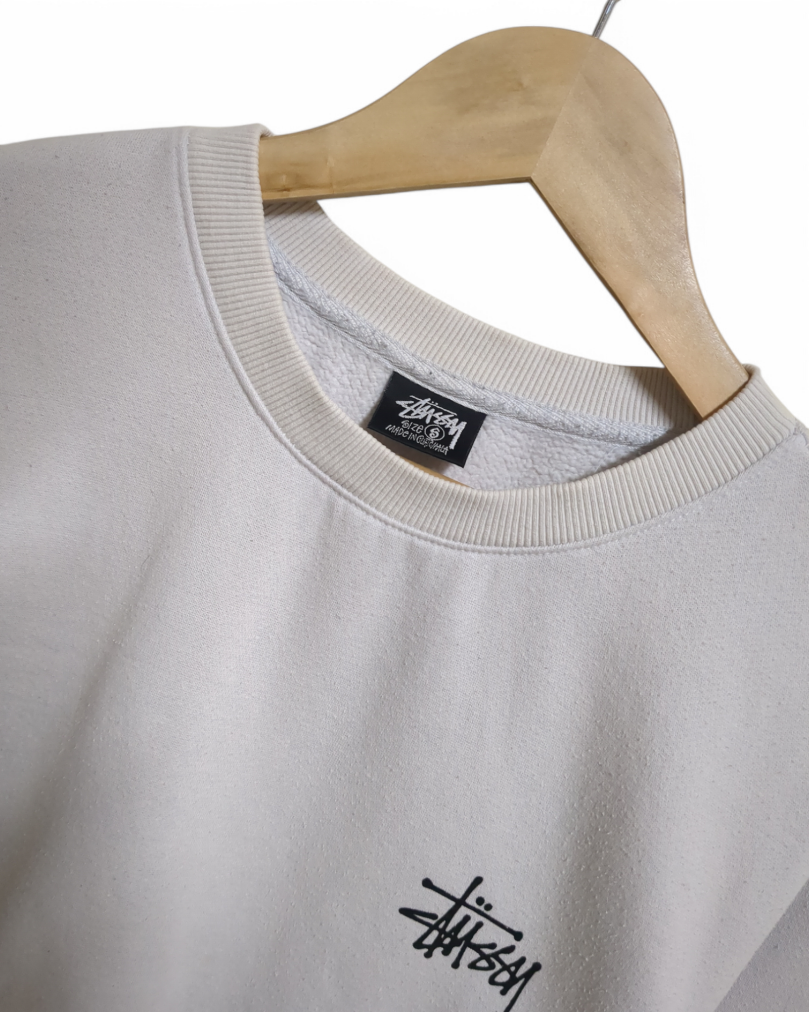 Stussy Basic Logo Crewneck - (L)